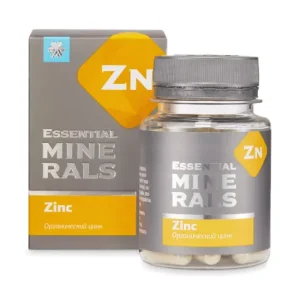 Essential Minerals. Органичен цинк, 60 капсули