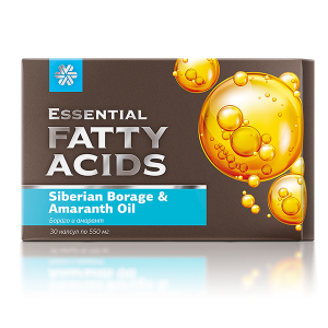Essential Fatty Acids. Бораго и амарант, 30 капсули
